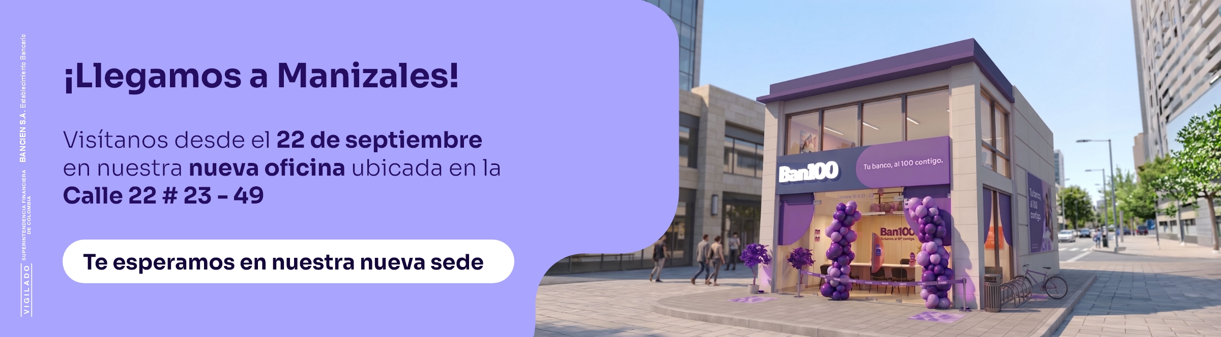 Banner de Ban100 nueva tienda.