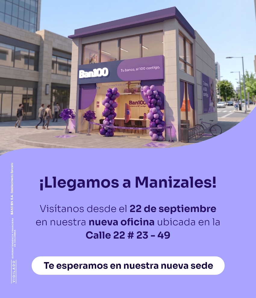 Banner de Ban100 nueva tienda.